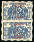 Stamp of Colonies françaises » Cameroun Cameroun, 1940, 1f75 éléphant, Y&T n°227a neuf** gomme