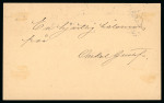 Stamp of Finland 1901, the, line-perforated mourning stamp, a small collection
