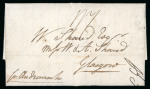 Stamp of Great Britain » Postal History » Pre-Adhesive & Stampless 1762-1836 group of 6 covers on pages with 1762 ''PENNY POST PAID'' Dockwra letter, etc