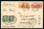 Stamp of China » Chinese Empire (1878-1949) » Chinese Republic 1938 pair airmail covers to Switzerland