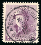 Stamp of Belgium » Collections 1849-1951, very nice mint and used (mostly used) collection,