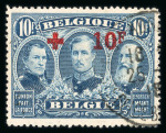 Stamp of Belgium » Collections 1849-1951, very nice mint and used (mostly used) collection,