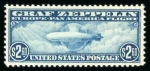 Stamp of United States » 1919 Issues onwards Air Post : 1930, Zeppelin Issue S. 13-15 mint *. Very
