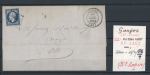 Stamp of France » Lettres Classiques Collections 1854-1860, sélection de 5 lettres affranchies du 20c