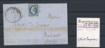 Stamp of France » Lettres Classiques Collections 1854-1860, sélection de 5 lettres affranchies du 20c
