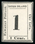 Stamp of United States » U.S. Possessions » Hawaii 1859-1894, mint */(*) collection with S. 19 et 20,