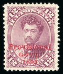 Stamp of United States » U.S. Possessions » Hawaii 1859-1894, mint */(*) collection with S. 19 et 20,