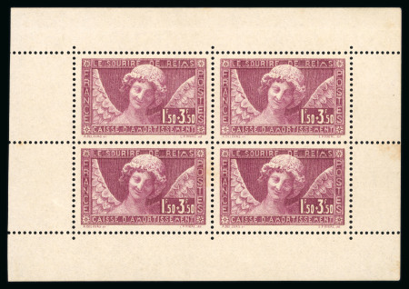 Stamp of France » Collections 1900-1938, sur 2 plaquettes, petit ensemble de timbres