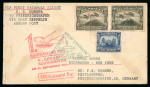 Stamp of Nicaragua Catapult Zeppelin 1930 Baltic Sea Flight cover