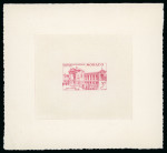 Stamp of Colonies françaises » Monaco 1947, Ensemble de 5 épreuves du timbre Poste Aérienne