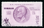 Stamp of Italy » Italian Colonies and Possessions » Somalia 1934, air post Sassone n° 7-16 used very fine