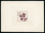 Stamp of Colonies françaises » Monaco Monaco, 1959: Epreuve du timbre Y&T n°515, 3f Oeillet, sans la surcharge, rare, TB.