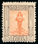 Stamp of Italy » Italian Colonies and Possessions » Libya 1926, "Pittorica" complete set Sassone n° 58-65 mint