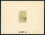 Stamp of Colonies françaises » Monaco 1946-1954, Lot de 11 épreuves d’artiste et de luxe