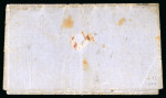 Stamp of Nicaragua 1855 Walker Expedition entire Grenada to Maine