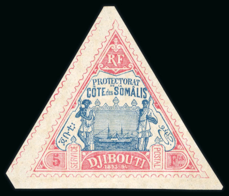 Stamp of Colonies françaises » Côtes des Somalis Còte des Somalis ; 1894, Y&T n° 19 neuf ** MNH TB