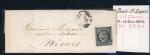 Stamp of France » Lettres Classiques Collections 1850-1854, collection de 90 lettres affranchies du