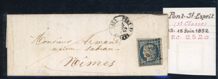 Stamp of France » Lettres Classiques Collections 1850-1854, collection de 90 lettres affranchies du