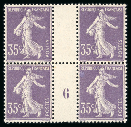Stamp of France » Collections 1900-1914, Ensemble de + de 35 paires neuves **/* en
