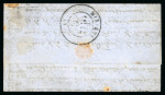 Stamp of France » Lettres Classiques Collections 1870-1871, Ensemble composé d'un Ballon Monté oblitéré