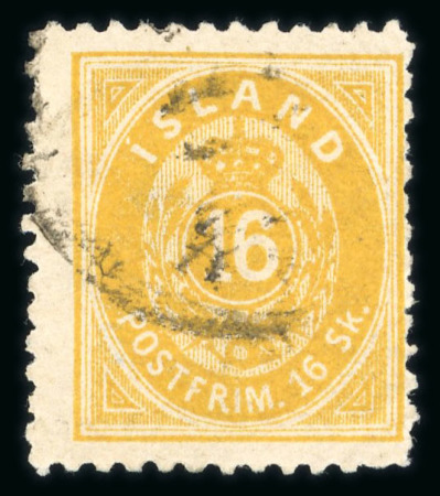 Stamp of Iceland 1873-1945, very nice mint and used collection with