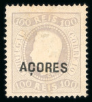 Stamp of Portuguese Colonies » Azores 1868-1925, nice mint and used collection with first