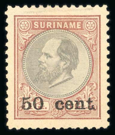 Stamp of Netherlands Colonies » Surinam 1873-1945, nice mint and used collection with first