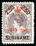 Stamp of Netherlands Colonies » Surinam 1873-1945, nice mint and used collection with first