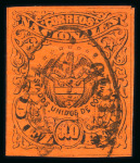 Stamp of Colombia 1859-1945, mint and used collection especially provided