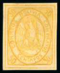 Stamp of Bolivia 1867-1948, nice mint and used collection with first