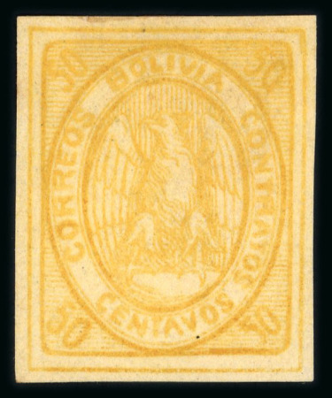 Stamp of Bolivia 1867-1948, nice mint and used collection with first