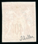 Stamp of Colonies françaises » Guyane française Guyane : 1892, Y&T n° 13, n° 14 et n° 15 oblitérés,