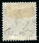 Stamp of India » Used Abroad » Straits Settlements » Singapore (172) 1860-61 8p purple/bluish used B/172