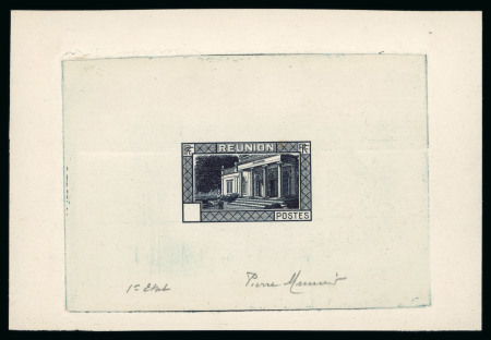 Stamp of Colonies françaises » Réunion Réunion : 1933 type Musée Léon Dierx superbe épreuve