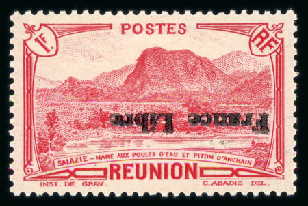 Stamp of Colonies françaises » Réunion Réunion : 1943, timbres surchargés France Libre les