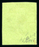 Stamp of Switzerland / Schweiz » Kantonalmarken » Genf 1845, kleiner Adler,  klar, kontrastvoll und zentrisch entwertet mit voll aufgesetzter roter Genfer Rosette (AW2)