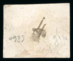 Stamp of Switzerland / Schweiz » "Waadt", "Neuenburg", "Winterthur" 1859, Waadt 5, zart entwertet mit roter Genfer Rosette
