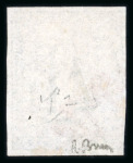 Stamp of Switzerland / Schweiz » Kantonalmarken » Zürich 1843, Zürich 4, Type II mit senkrechten Unterdrucklinien
