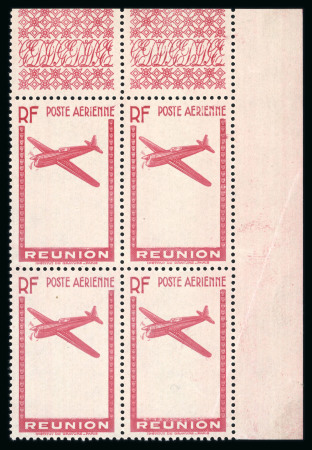 Stamp of Colonies françaises » Réunion Réunion poste aérienne : 1938, Y&T n° 4f variété sans