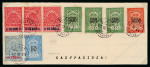 Stamp of Finland 1890s fiscal stamps, wide-ranging collection in album