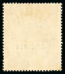 Stamp of Malaysia » Straits Settlements 1921-33 Wmk Mult Script CA $500 overprinted SPECIMEN