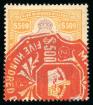 Stamp of Malaysia » Straits Settlements Revenues