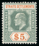 Stamp of Malaysia » Straits Settlements Accumulation QV to KGVI