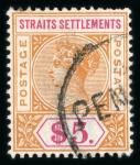 Stamp of Malaysia » Straits Settlements Accumulation QV to KGVI