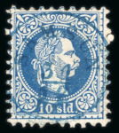 Stamp of Austria » Collections and Lots  1840-1867 Attractive accumulation of mostly used 1840