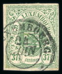 Stamp of Luxembourg 1852-1960, very extensive mint and used collection