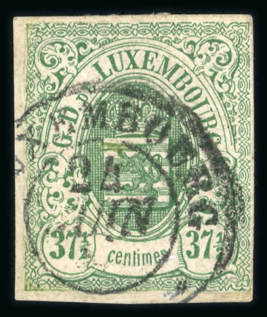 Stamp of Luxembourg 1852-1960, very extensive mint and used collection