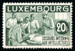 Stamp of Luxembourg 1852-1960, very extensive mint and used collection