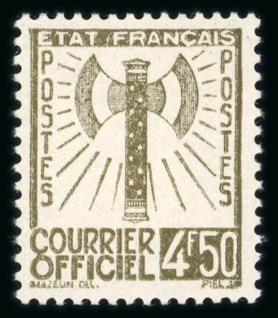 Stamp of France » Collections 1941-1942, LVF + Service, Ensemble de timbres neufs
