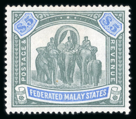 Stamp of Malaysia » Federated Malay States 1900-30s collection oh hagner sheets